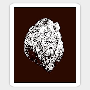 Lion portrait Sticker